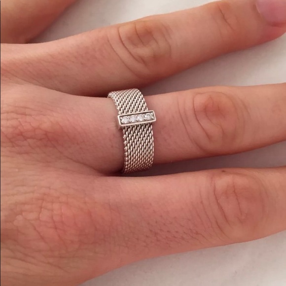 Tiffany & Co. Diamond Somerset ring - Picture 8 of 8